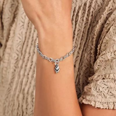 Mini Tulip Charm in Sterling Silver - Image 3