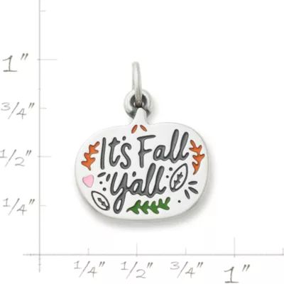 Enamel It's Fall Y'all Charm in Sterling Silver - Image 4