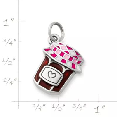 Enamel Berry Sweet Charm in Sterling Silver - Image 5