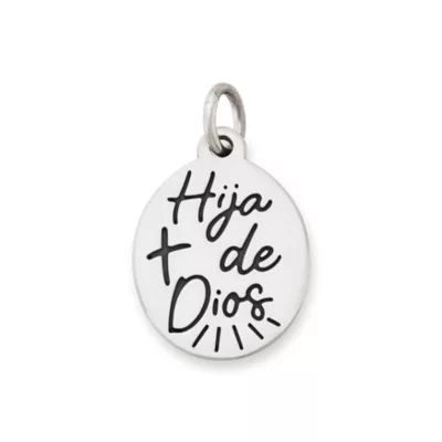 Hija de Dios Charm in Sterling Silver