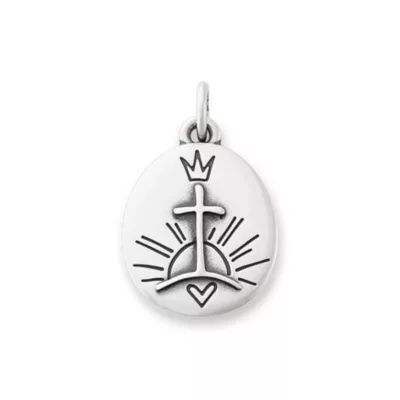 Gloria a Dios Charm in 14K Yellow Gold - Image 2