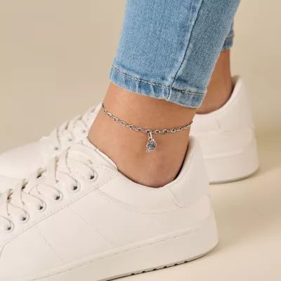 Mini Monarch Butterfly Charm in Sterling Silver - Image 4