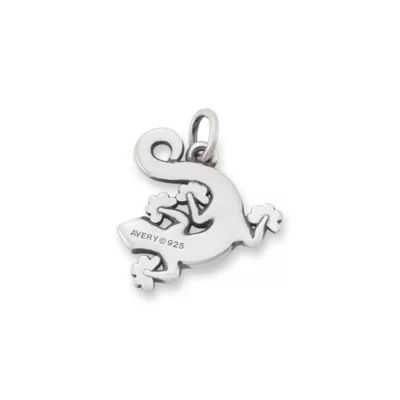 Enamel Festive Gecko Charm in Sterling Silver - Image 2