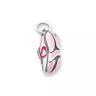 Enamel Love My Sneakers Charm in Sterling Silver - Image 2