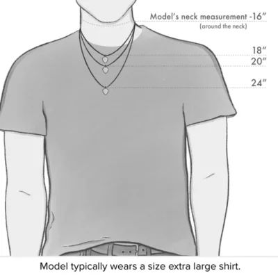 Rectangle Foxtail Necklace in Sterling Silver - Image 8