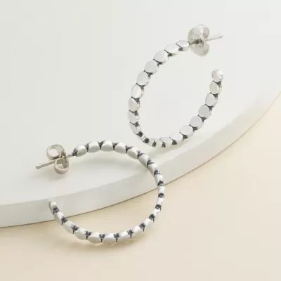 Confetti Hoops in 14K Yellow Gold - Image 2