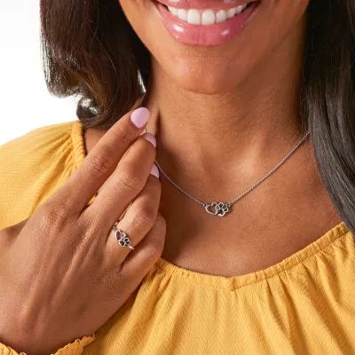 Furry Friends Heart Ring in Sterling Silver - Image 5