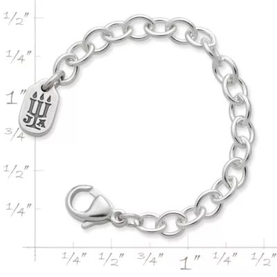Cable Chain Extender in Sterling Silver - Image 3