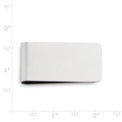 Engravable Money Clip in Sterling Silver - Image 4