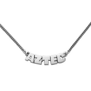 Aztec Necklace in Sterling Silver