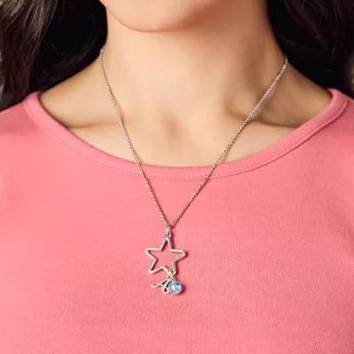 Star Changeable Charm Necklace in Sterling Silver - Image 6