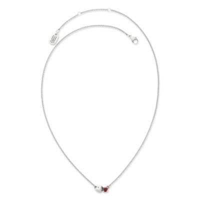 Wrapped Up in Love Gemstone Necklace in Sterling Silver - Image 2