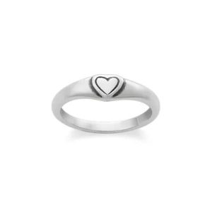 Child's Cherished Heart Ring in Sterling Silver