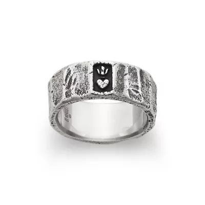 Forged Faith, Hope and Love Ring in Sterling Silver - Image 3