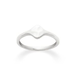 Petite Signet Ring in Sterling Silver