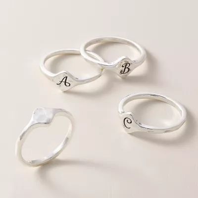 Petite Signet Ring in Sterling Silver - Image 2
