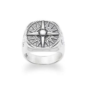 Guide My Way Ring in Sterling Silver