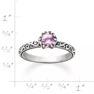 Cherished Birthstone Ring in Sterling Silver or 14K Yellow Gold - Image 7