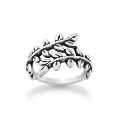 Delicate Vines Ring in Sterling Silver