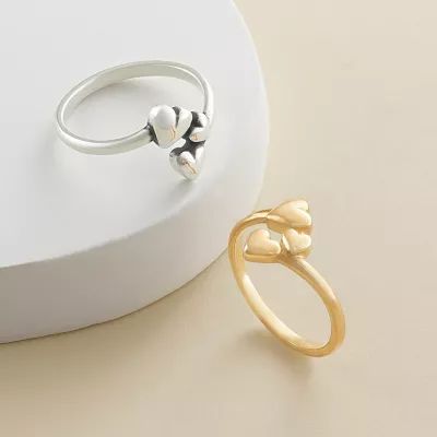 Gathered Hearts Ring in Sterling Silver - Image 3