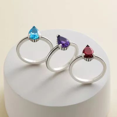 Treasured Gemstone Ring in Sterling Silver - Image 2