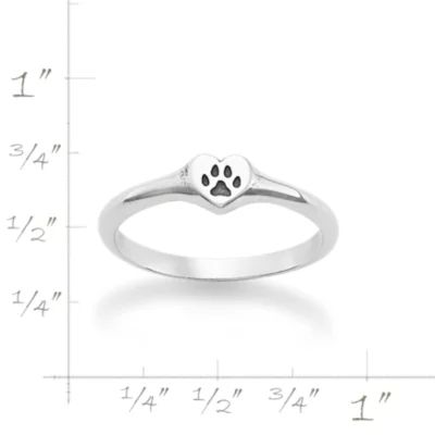 Love My Pet Ring in Sterling Silver or 14K Yellow Gold - Image 5