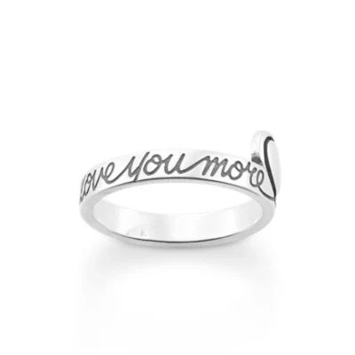 Love You More Ring in Sterling Silver - Image 2