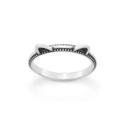 Kitten Ears Ring in Sterling Silver - Image 2