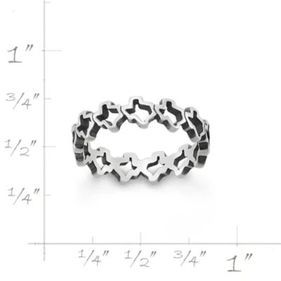 Texas Stacker Ring in Sterling Silver - Image 4