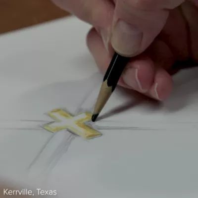 Cross of Faith Ring in Sterling Silver and Bronze - Image 6