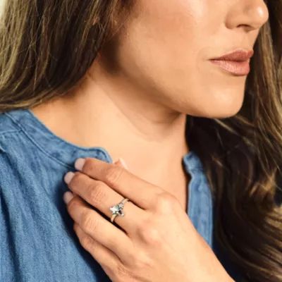 Texas Trio Ring in Sterling Silver - Image 3