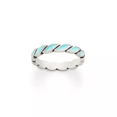 Mosaic, Heart and Twist Ring Stack - Image 5