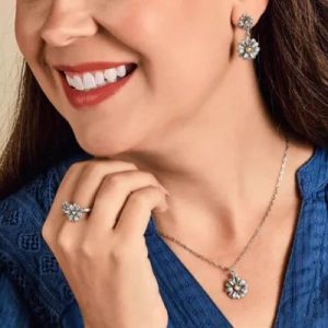 Blooming Daisies Collection in Sterling Silver and Bronze